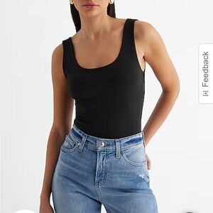 NWT EXPRESS BODY CONTOUR SCOOP NECK BODYSUIT